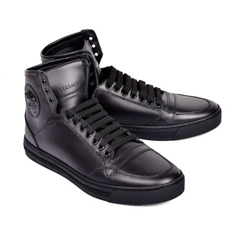 mens versace high tops|gianni versace athletic sneakers.